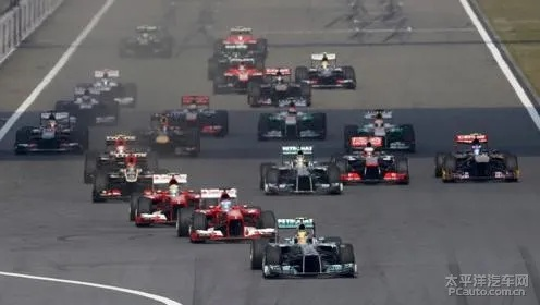 F1全球车队赛车大盘点（速度与激情，只有最强才能站在巅峰）